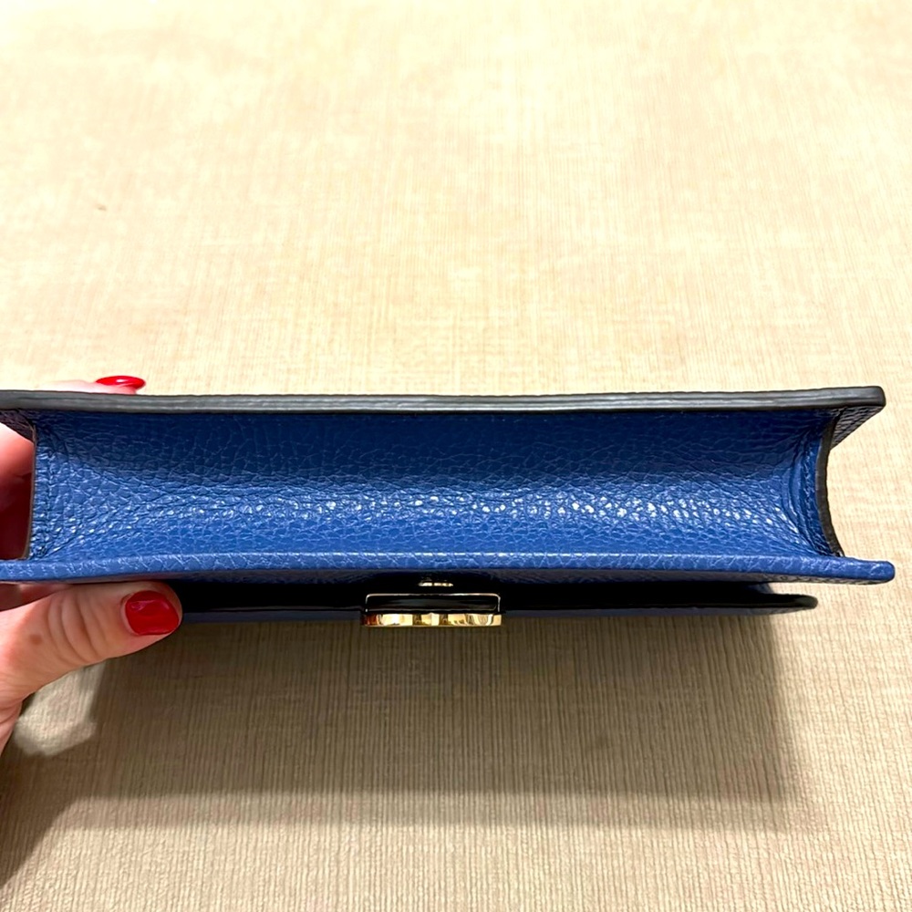 Blue vintage Gucci crossbody